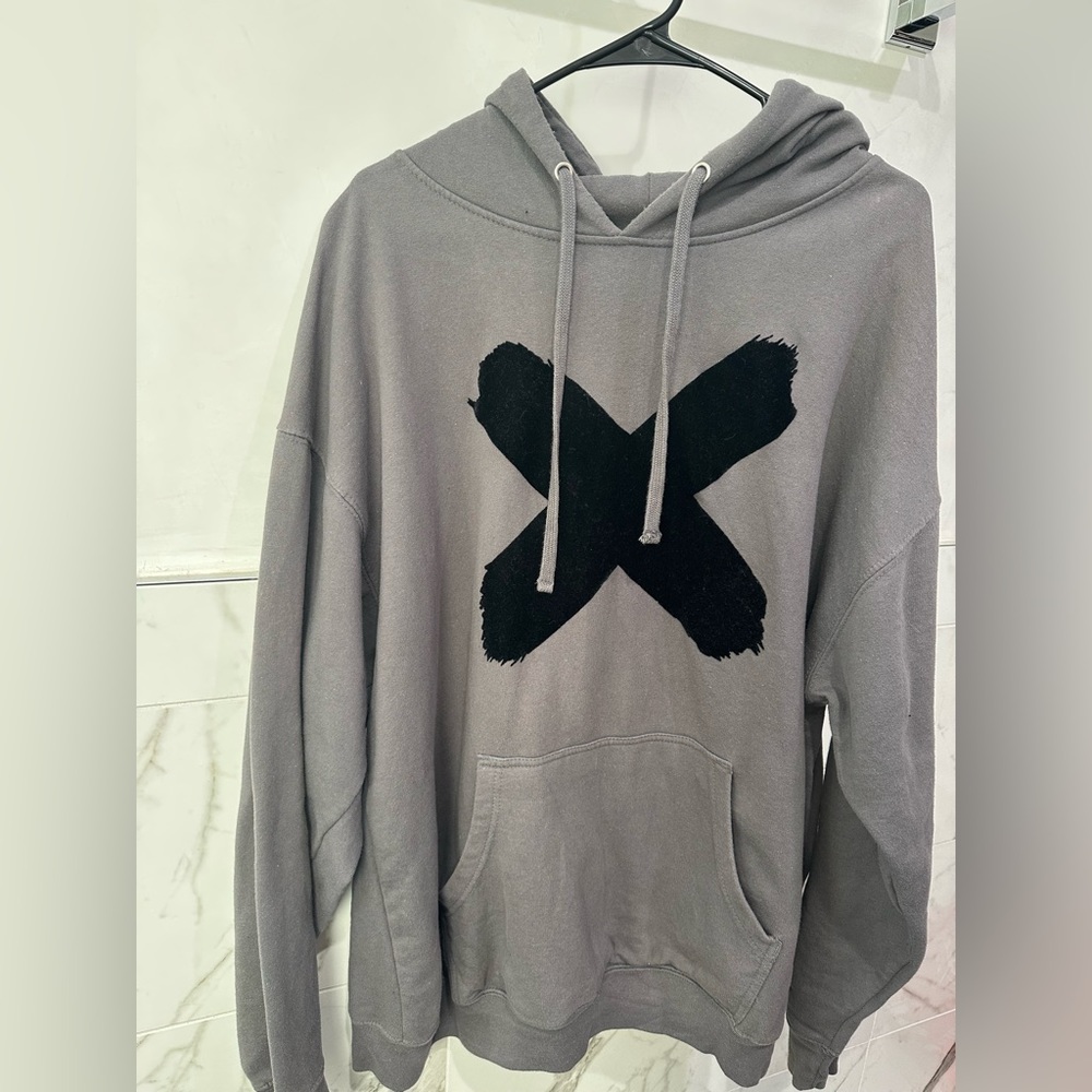RARE•Kevin Hart hoodie•grey•XXL• irresponsible tour